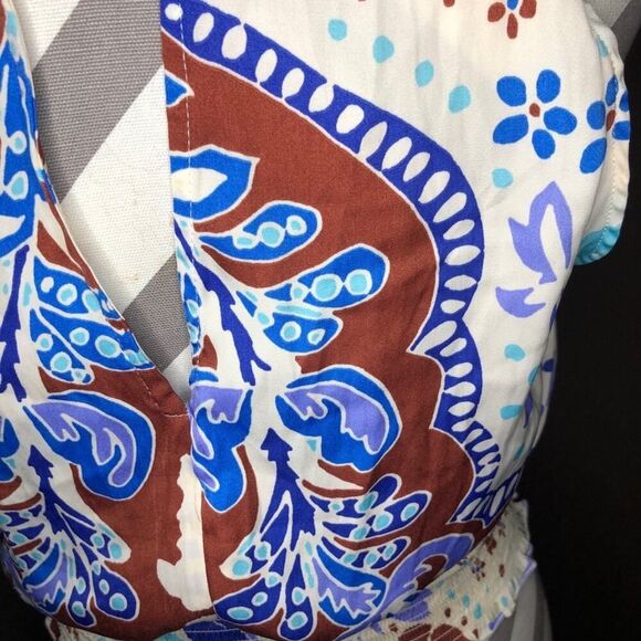 Free People White Kelsey Printed Tank - Picture 9 of 12